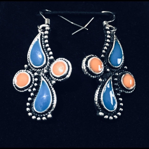 Jewelry - Boho / Retro Tibetan Silver Dangle Drop Earring’s